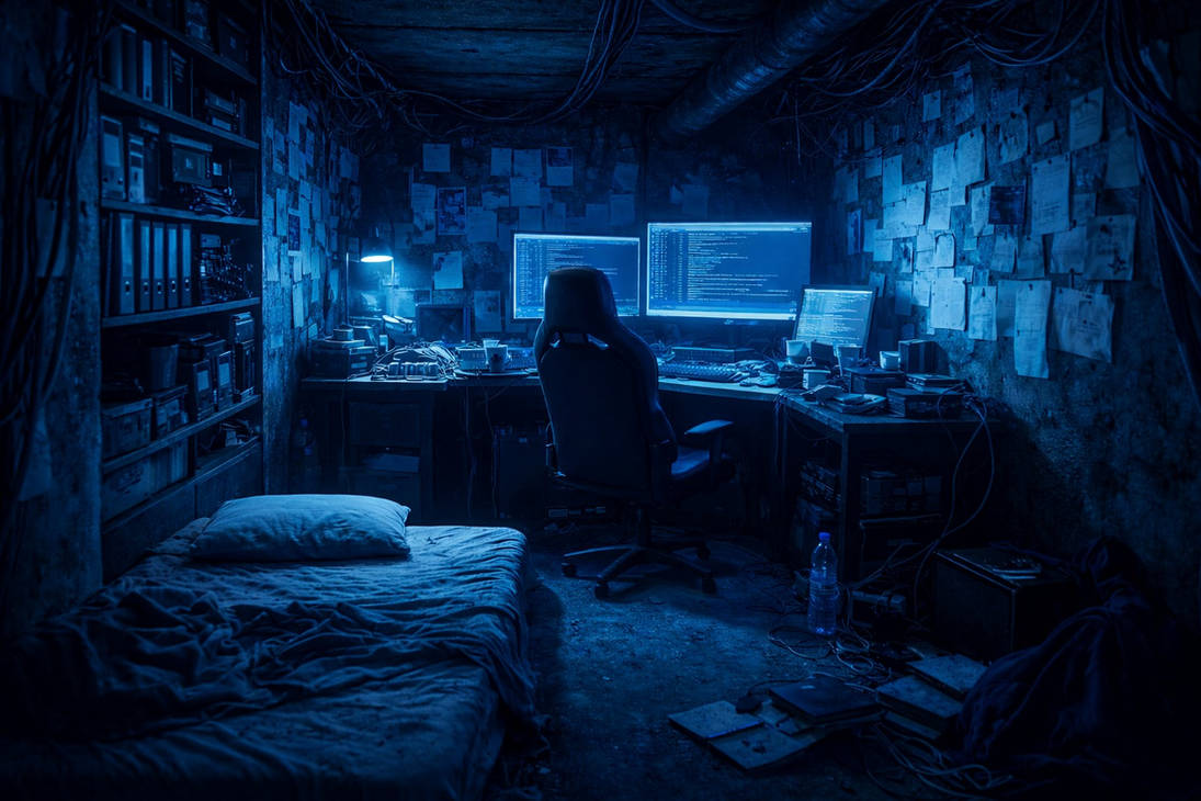 Fantasy Secret Coder Reclusive coder's secret room. by Sov8840 on DeviantArt