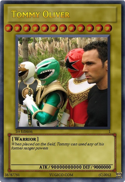 YUGIOH CARD : Tommy Oliver