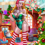 Santa's Elf Pin Up / Commission