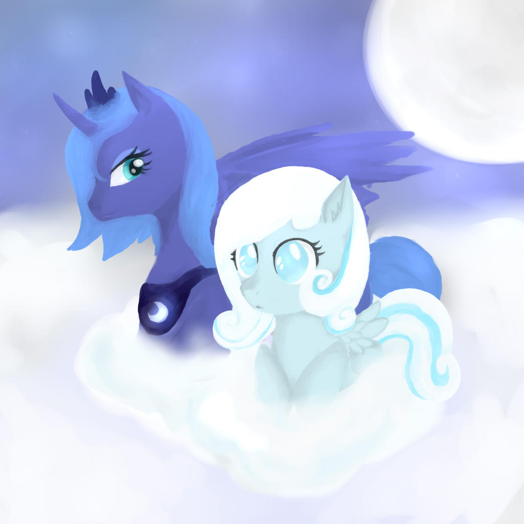 Snowdrop , filly of frozen tears..