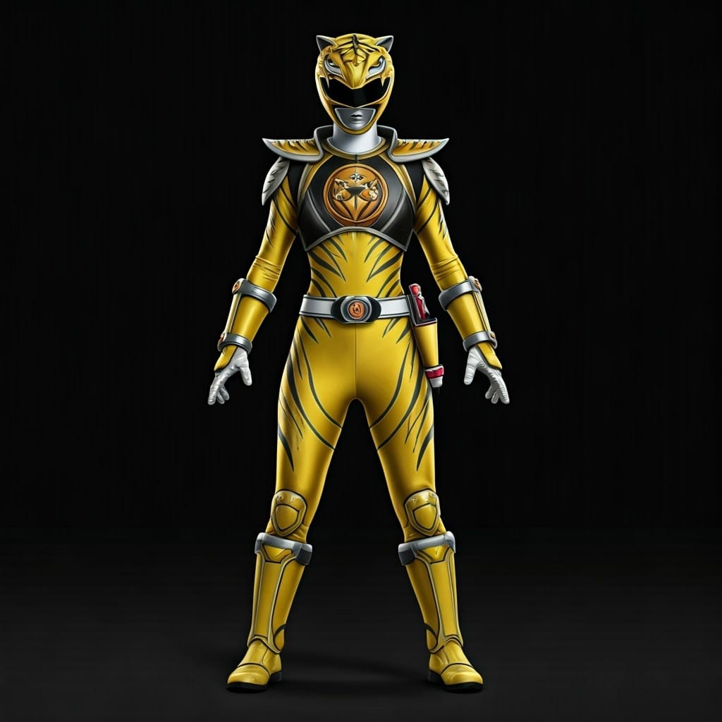Yellow Power Ranger Costume by DiamondSapphire01 on DeviantArt