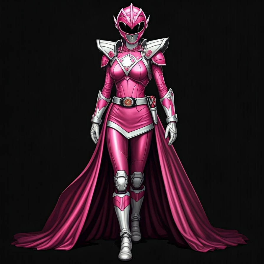 Pink Power Rangers Makeup Pink Power Ranger Costume Idea 1 by DiamondSapphire01 on DeviantArt