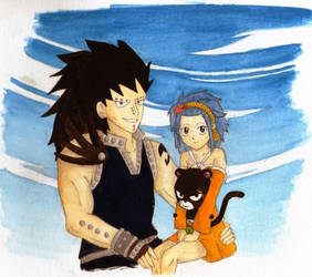 Gajeel X Levy by manny1212