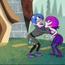 Grim and Hildy Kiss Icon part 2