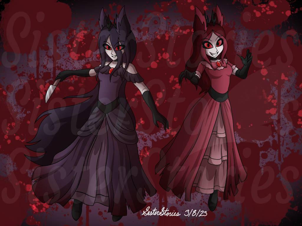 Twin OC Outfit Redesigns by SisterStories on DeviantArt