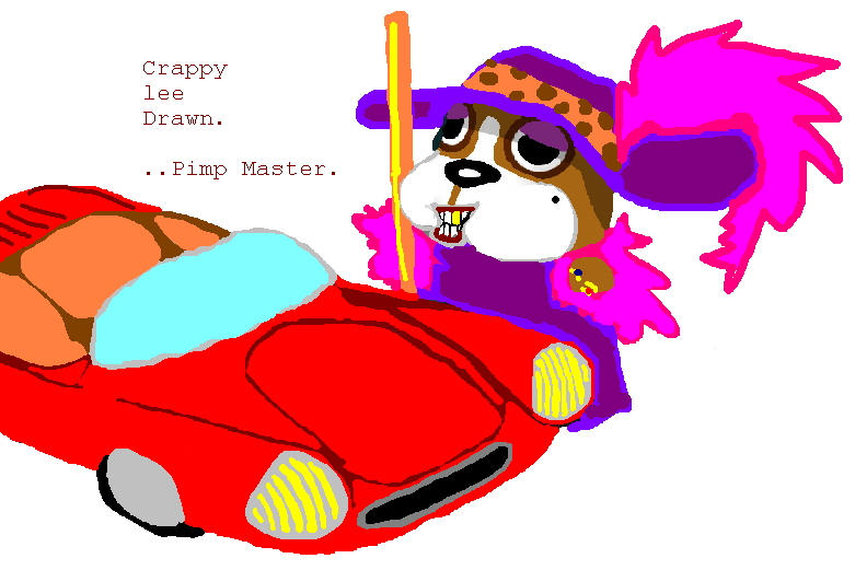 Pimpmonkey Pimp Doggy Dog by Monkey-Trumpets on DeviantArt