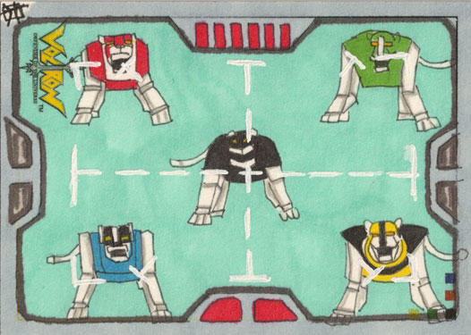Voltron V By 10th Letter On DeviantArt