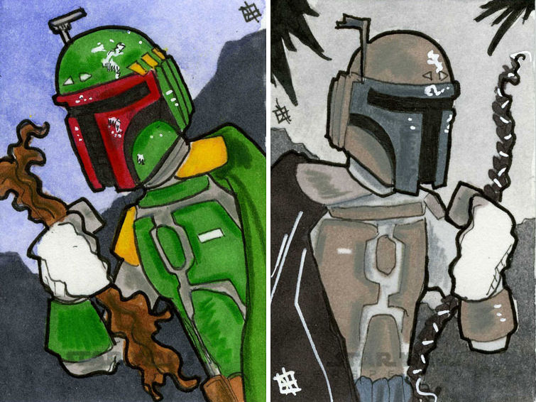 Star Wars Chrome Perspectives - Boba Fett