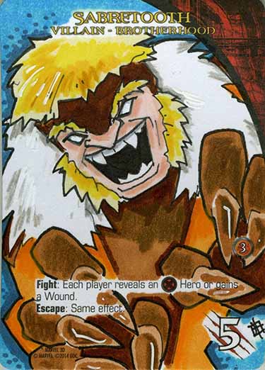 Marvel Legendary 3D - Sabretooth