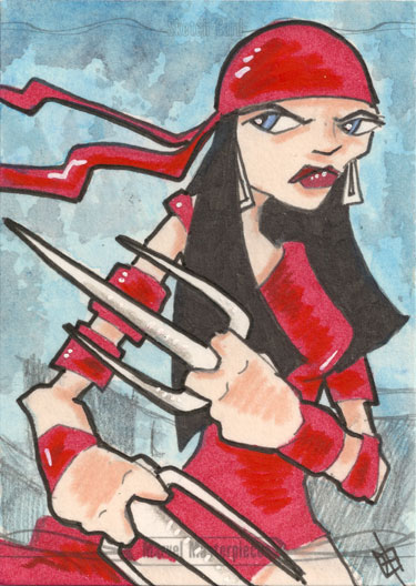 Marvel Masterpieces - Elektra