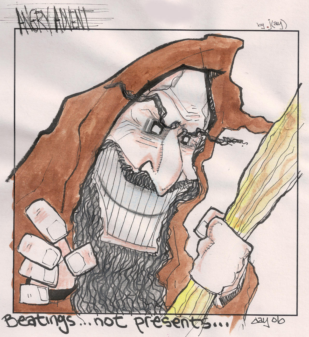 Angry Advent 2020 - beatings