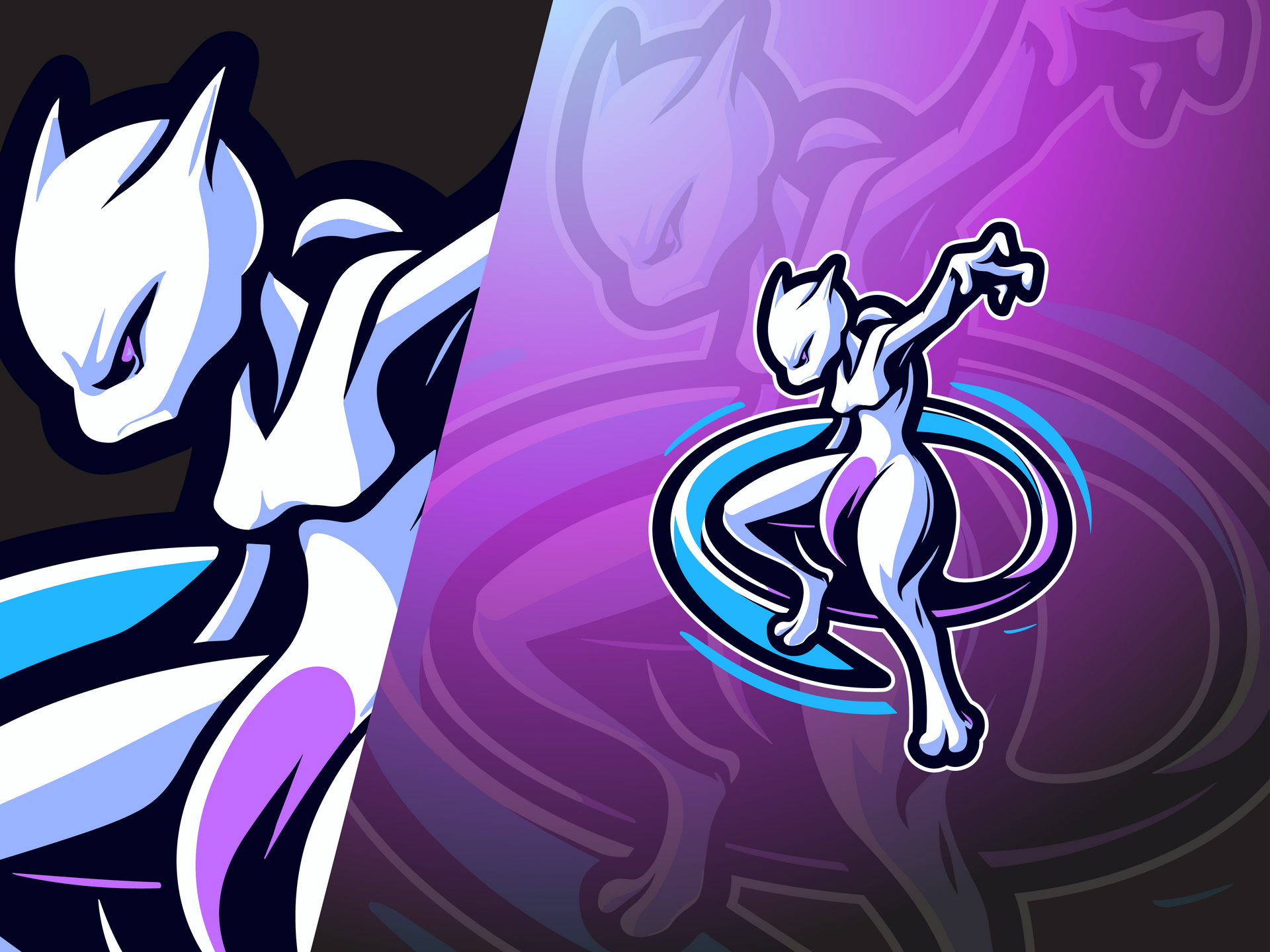 Mewtwo Graphics Mewtwo 3 by KuyaNix on DeviantArt