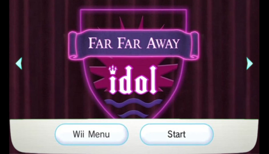 Far Far Away Idol Wii Disc Channel Intro by benmartin123 on DeviantArt