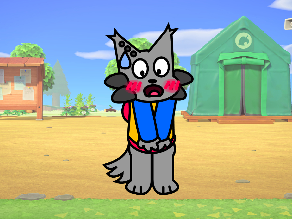 Kapi's first time in Animal Crossing by Pinkidima on DeviantArt