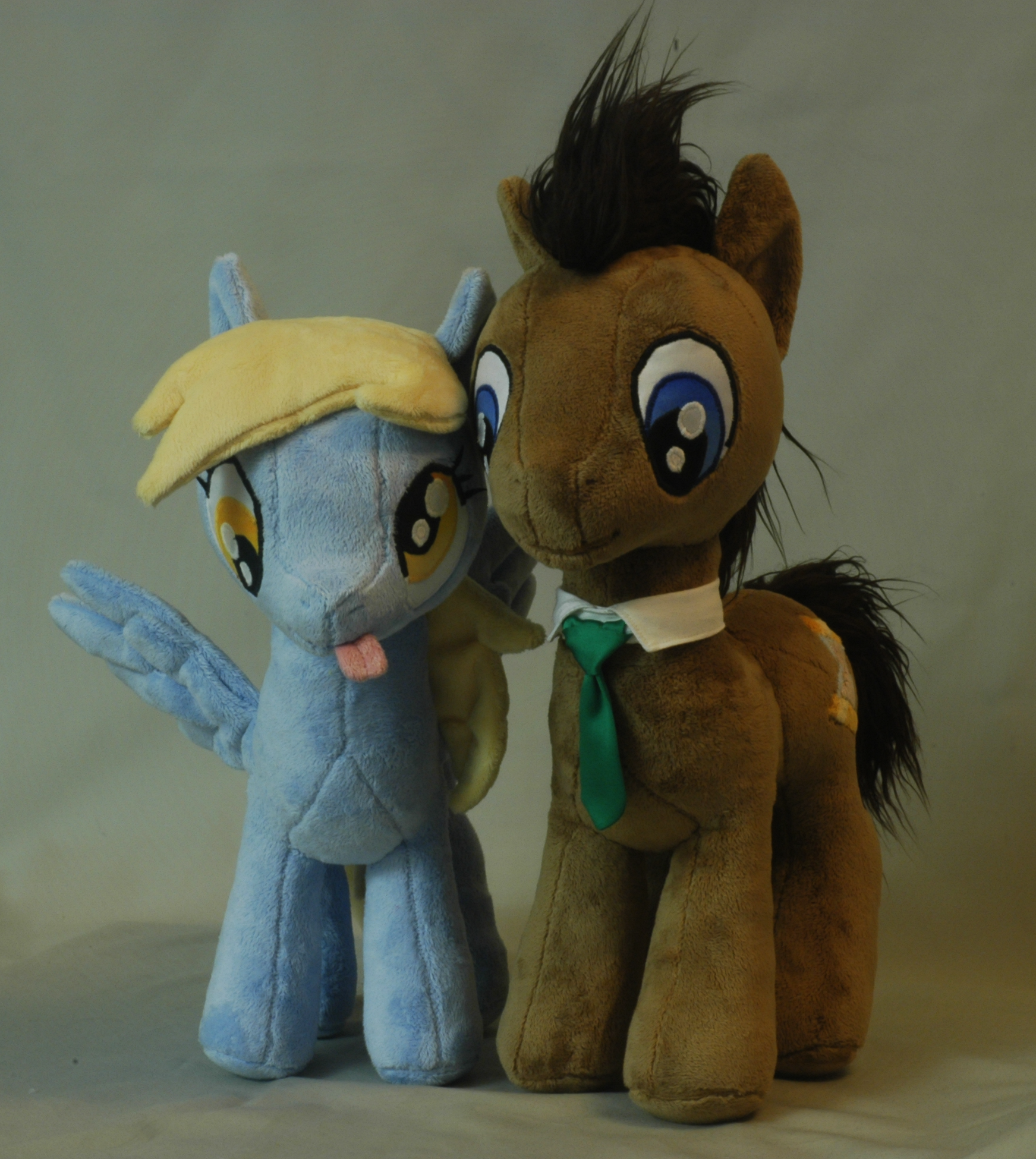 My Little Pony Doctor Whooves and Derpy Plushies