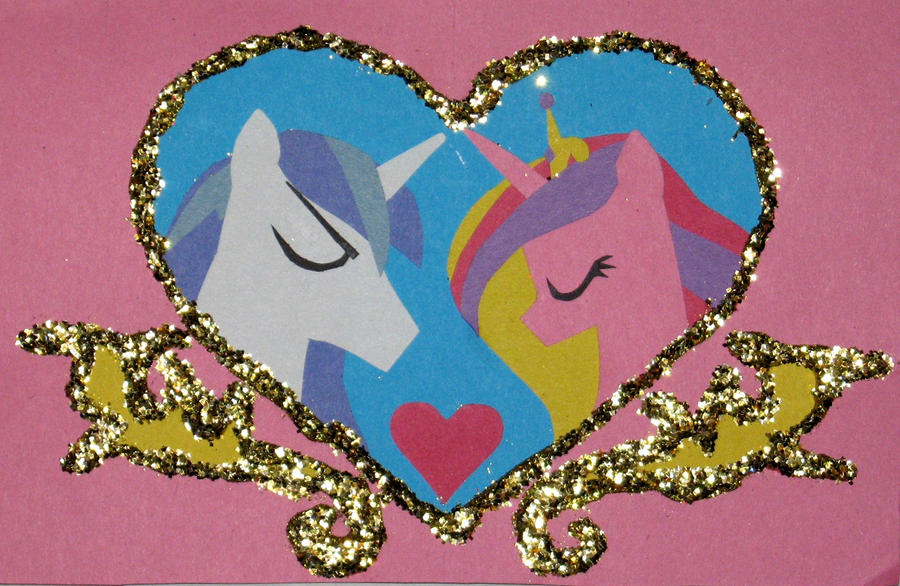 Cadance and Shining Armor Anniversary Card