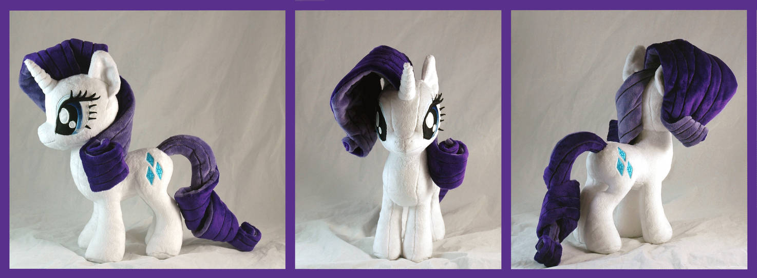 Rarity plushie