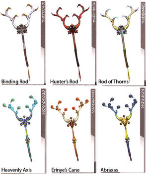 Vanille's Wands