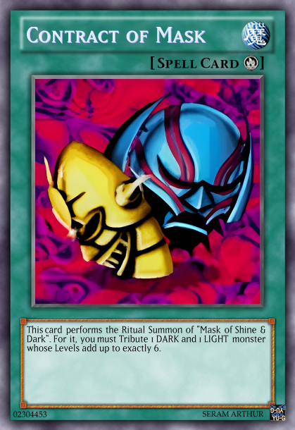 Contract of Mask by SeramArthur on DeviantArt