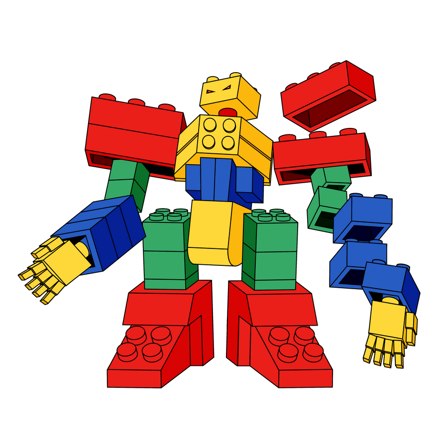 Blockman (SIMPLE COLOR) by SeramArthur on DeviantArt