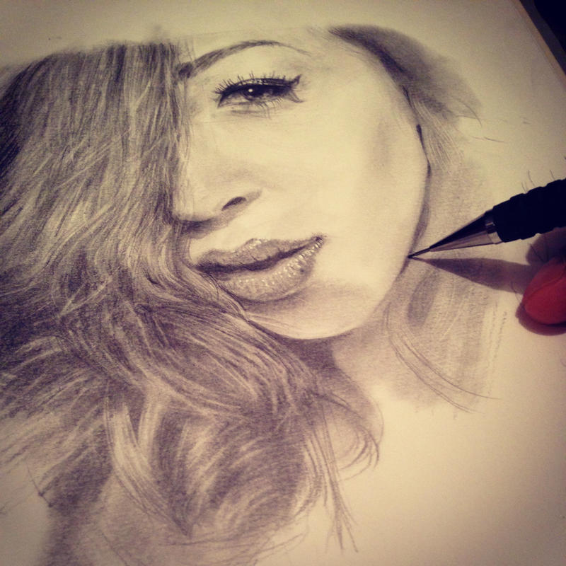 Female Pencil Portrait