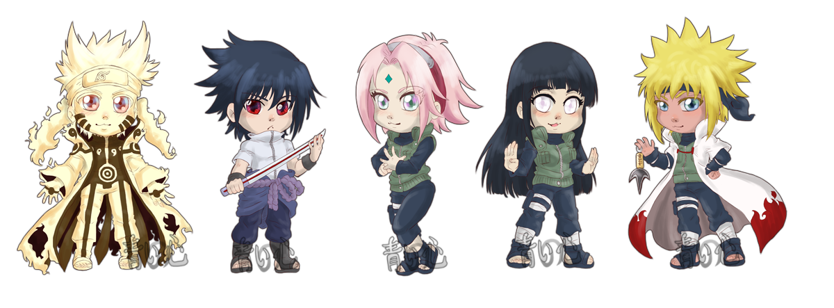 Naruto Chibis by Aoi-no-Kokoro on DeviantArt