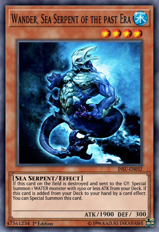 yugioh sea serpent cards Yu-Gi-Oh! - Spiral (5DS1-EN007) - 5Ds Starter Deck - Unlimited Edition Wander, Sea Serpent of the
