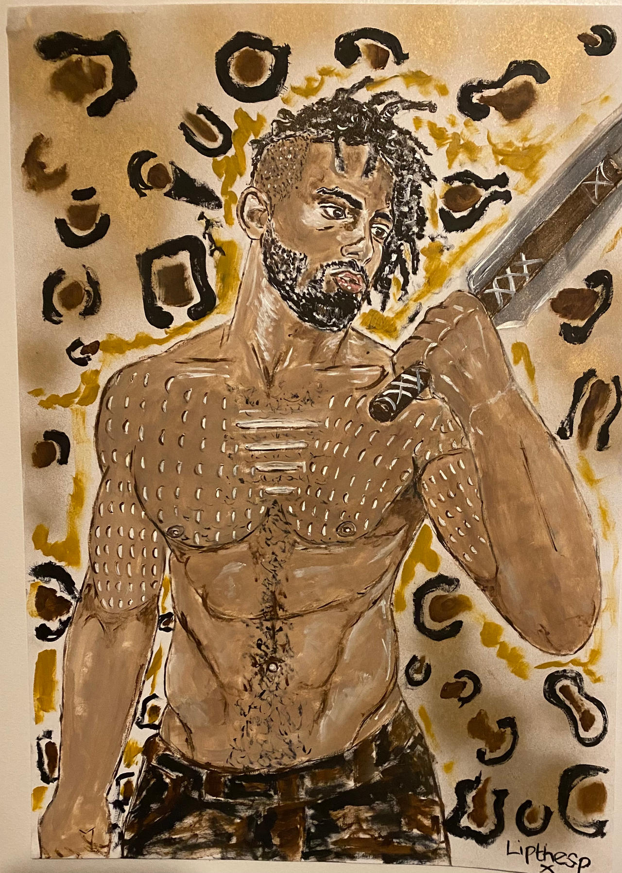 Killmonger Drawing Color Killmonger by Lipthesp on DeviantArt