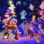 MLP Wallpaper - 2021 Pony Christmas Tree