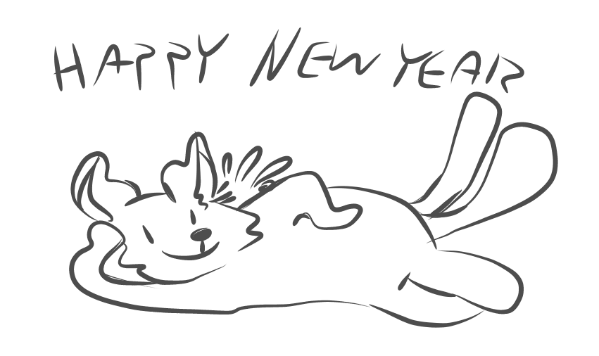 Happy New Year From Saint Purrtrick