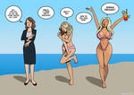 CMSN - Lawyer to Beach Bunny by sortimid