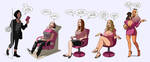 Salon Bimbofication Transformation by sortimid