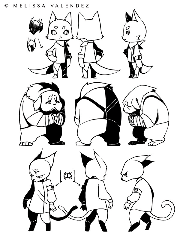 2D Animation - Character Sheets by mesval on DeviantArt 2D Animation - Character Sheets by mesval on DeviantArt
