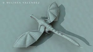 3D Project: Wyvern - Wireframe 5