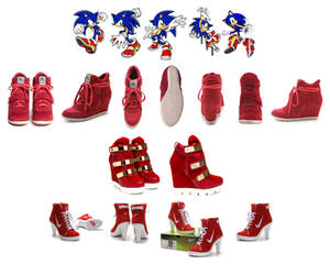 Sonic Soap Shoes compared to High Heel Sneakers