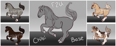 Free Chibi Horse Base