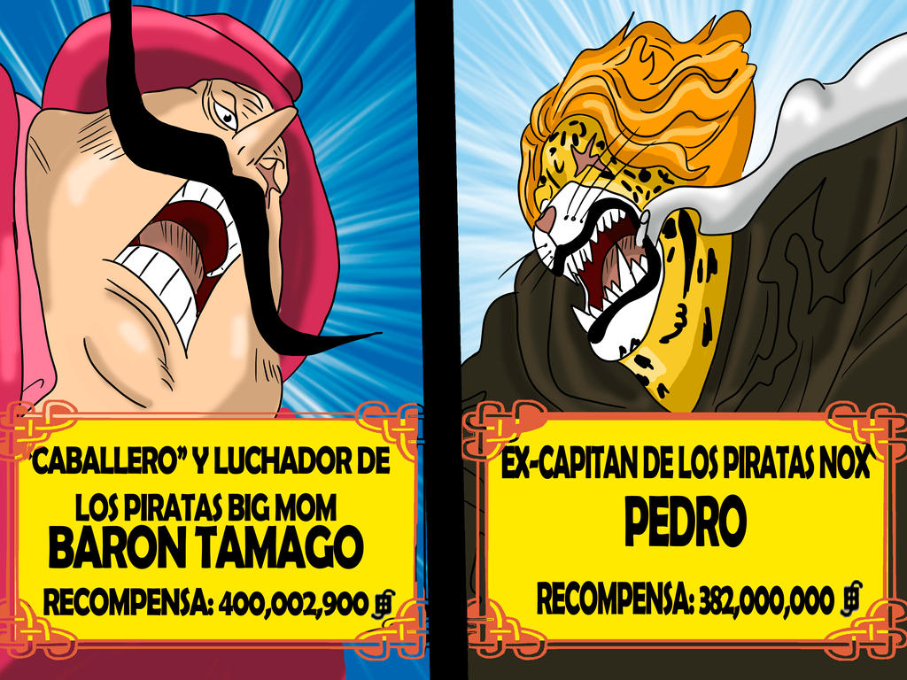 Pedro Vs Tamago Recompensas One Piece Ch 850 By Bryanfavr On Deviantart Pedro Vs Tamago Recompensas One Piece Ch 850 By Bryanfavr On Deviantart