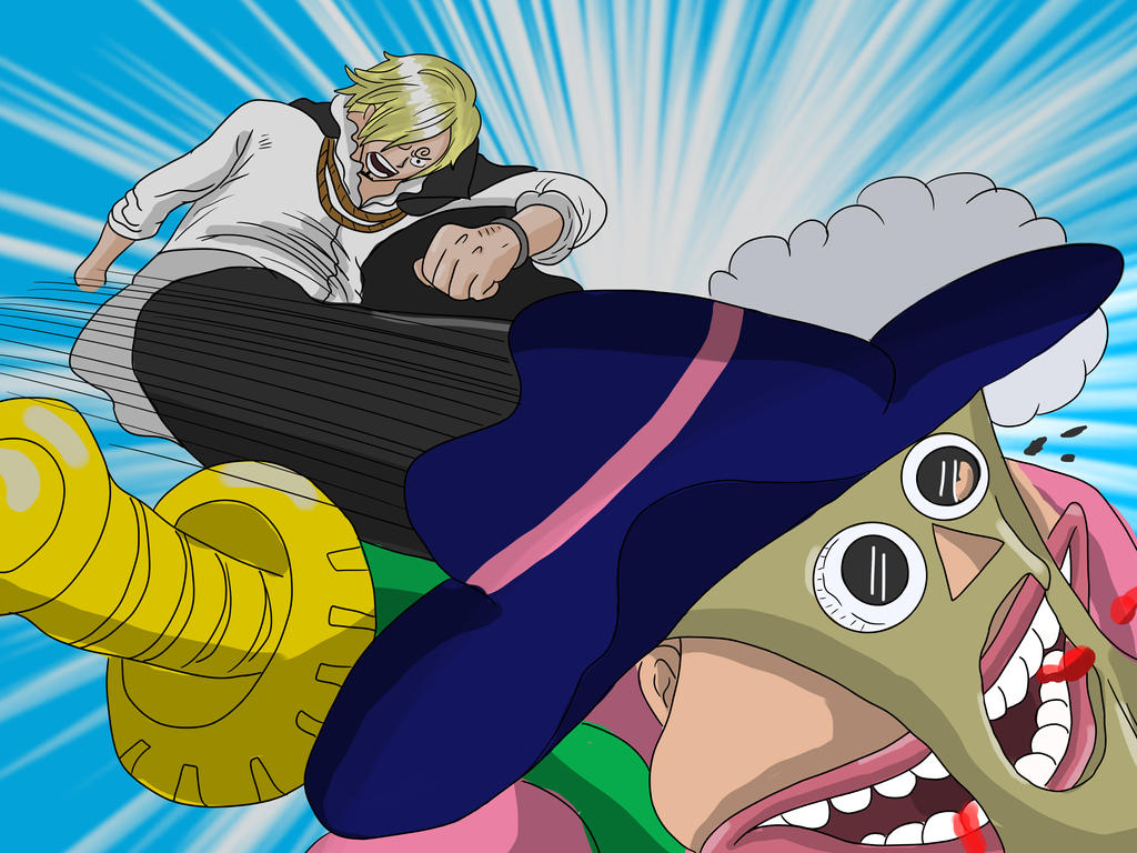 Sanji Vs Bobbin One Piece Ch 854 By Bryanfavr On Deviantart