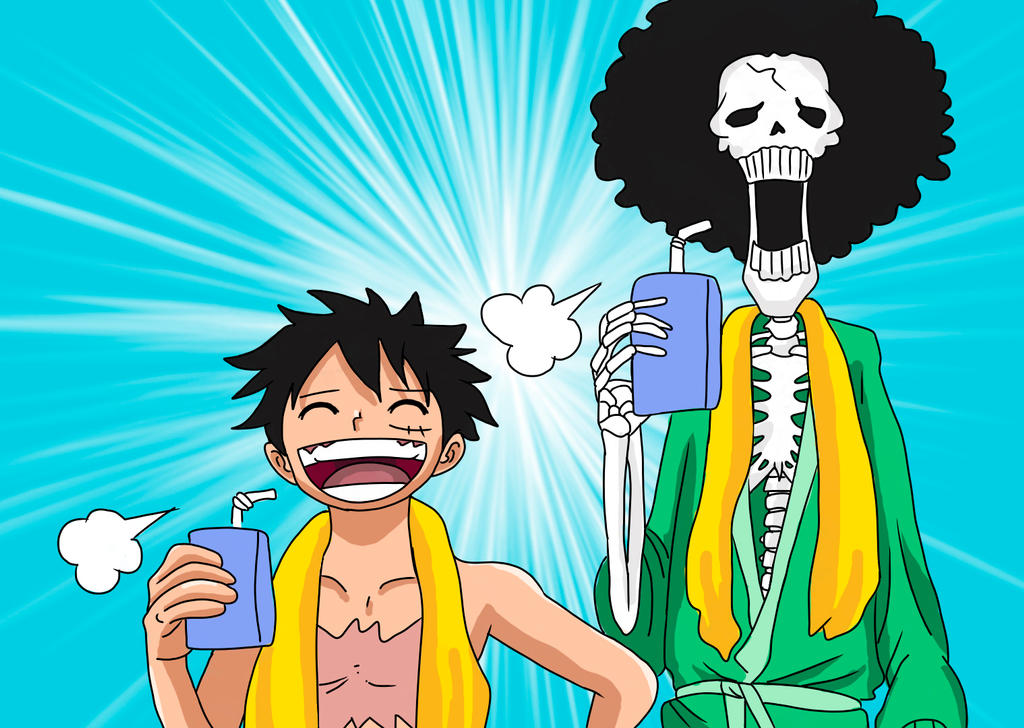 Luffy Y Brook One Piece Ch 858 By Bryanfavr On Deviantart