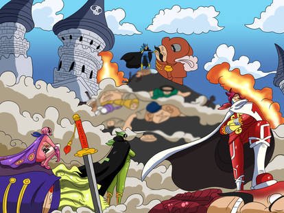 Luffy vs Katakuri v2 (One Piece Ch. 882) by bryanfavr on DeviantArt