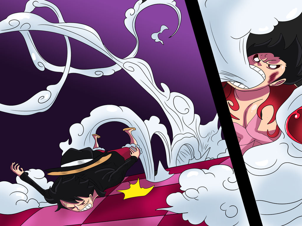Luffy Gear 4 ' Snakeman ' Transformation' #onepiece #anime #luffygear4, Luffy Vs Katakuri