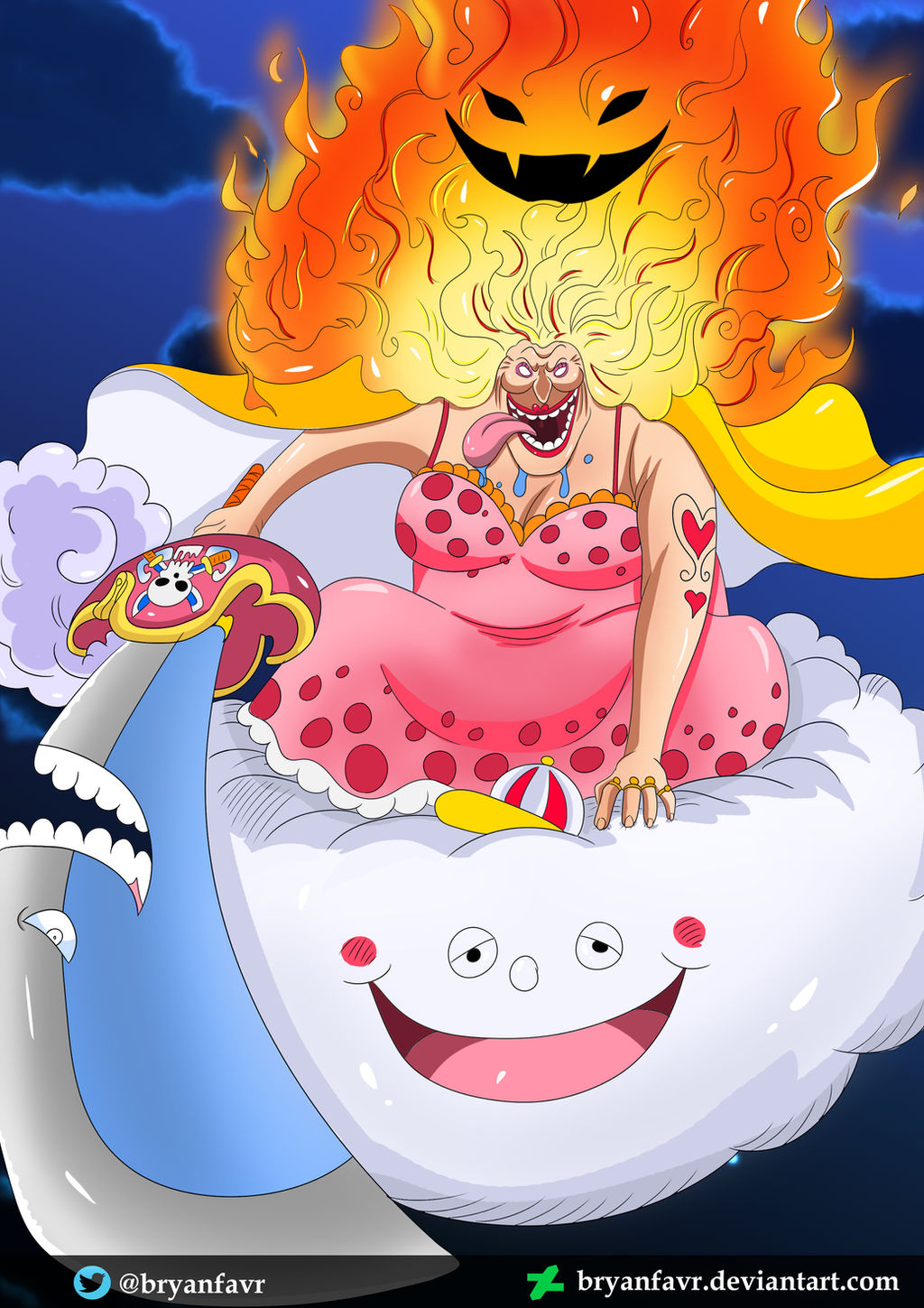 Big Mom (One Piece Ch. 889) by bryanfavr on DeviantArt