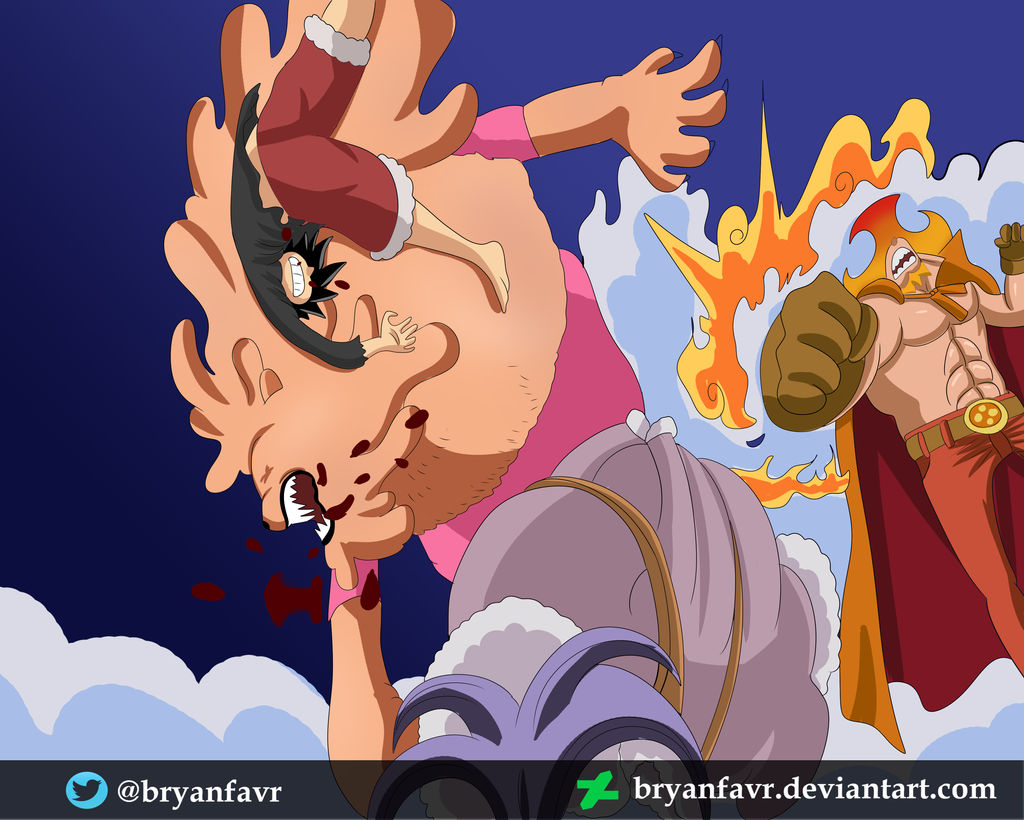 Pekoms And Luffy Vs Oven One Piece Ch 7 By Bryanfavr On Deviantart