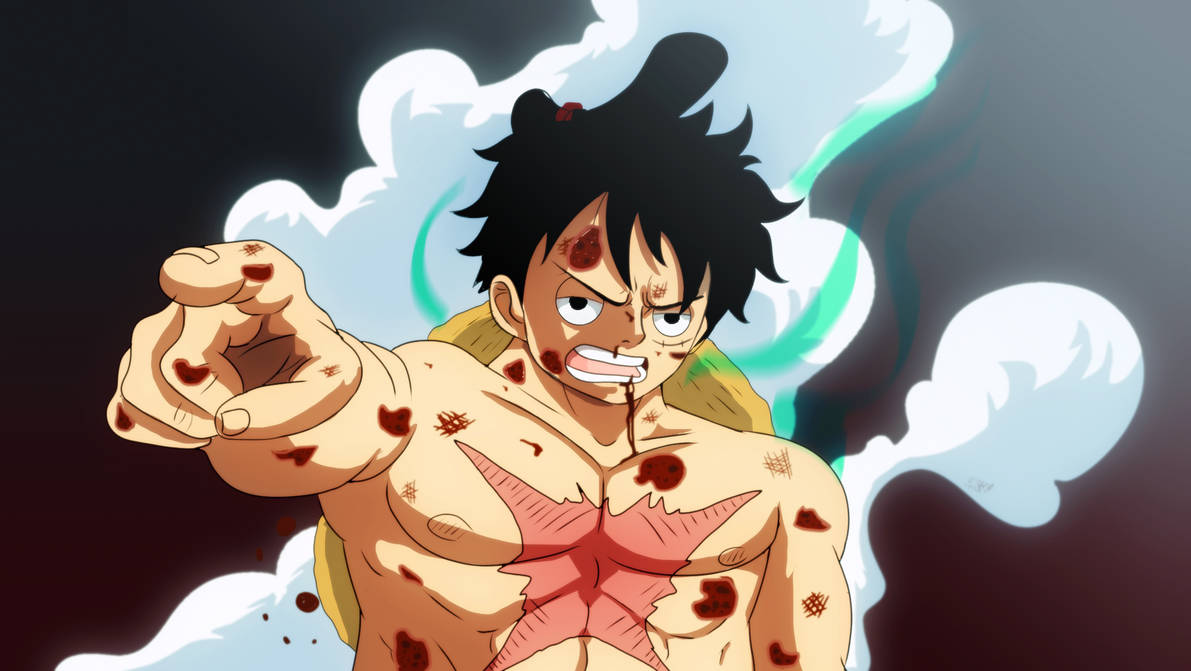 Luffy your turn, (One Piece Ch. 949) by bryanfavr on DeviantArt