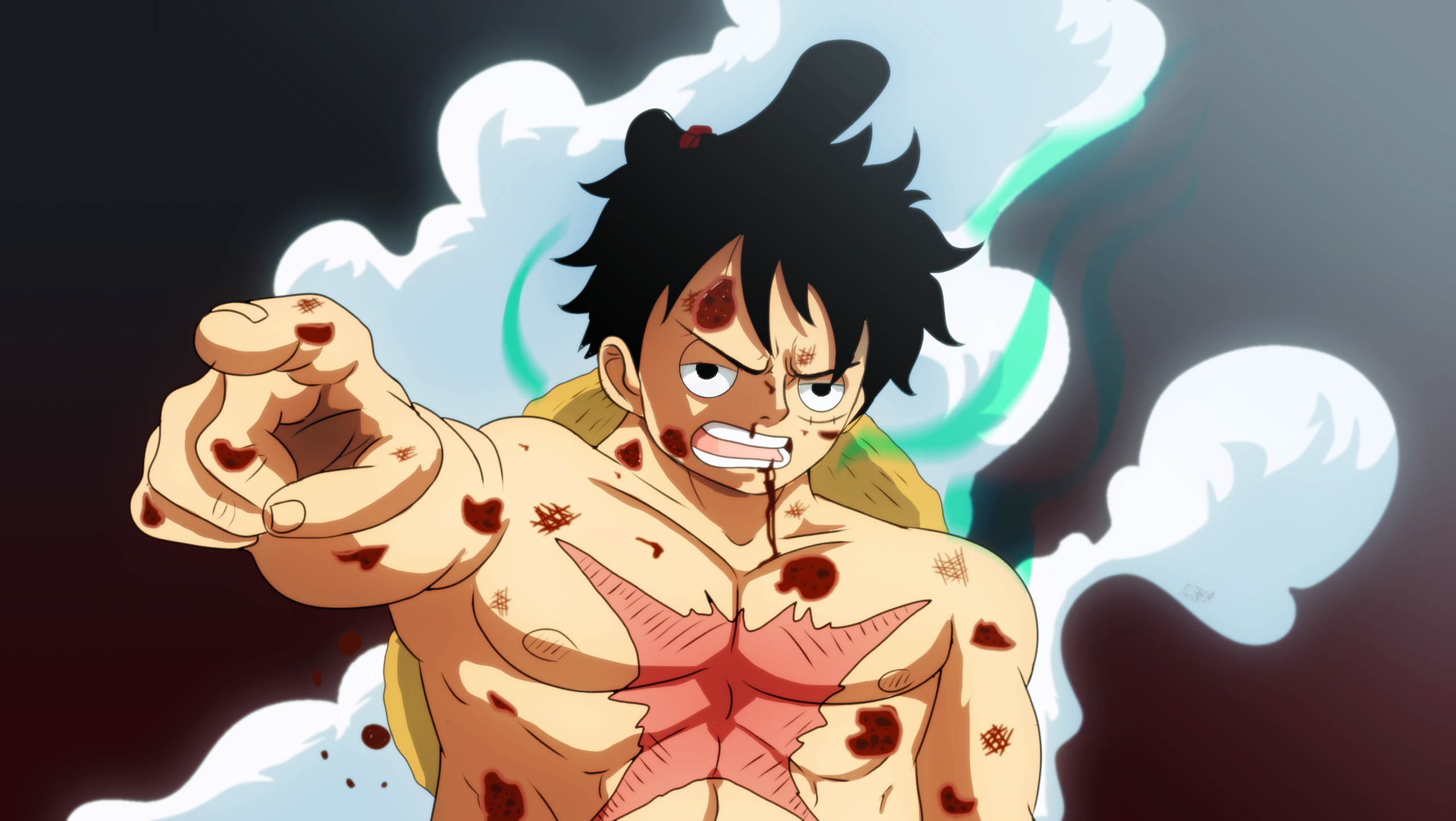 One Piece] Monkey D. Luffy (Dressrosa) by YGR64 on DeviantArt