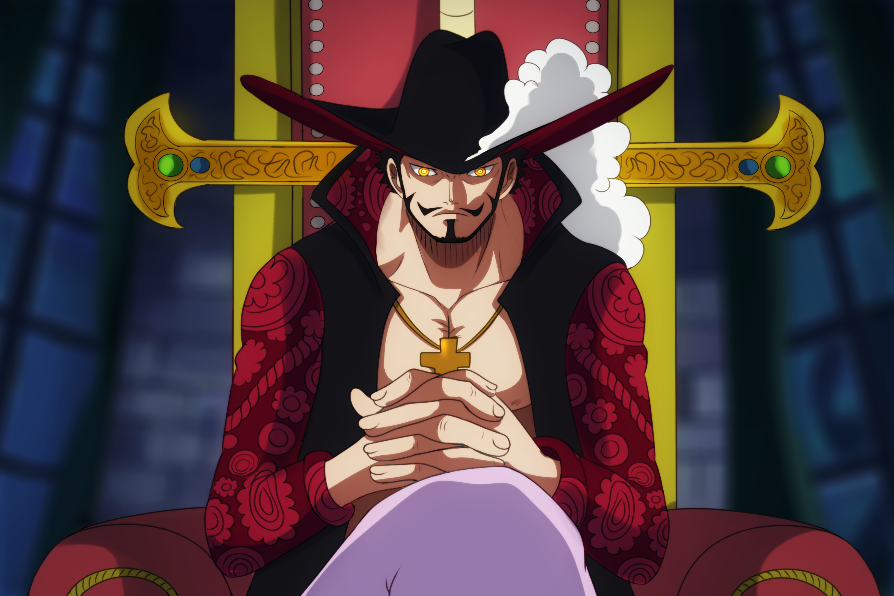 Dracule Mihawk  One piece images, One piece pictures, One piece manga