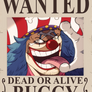 Buggy WANTED (One Piece Ch. 1058)