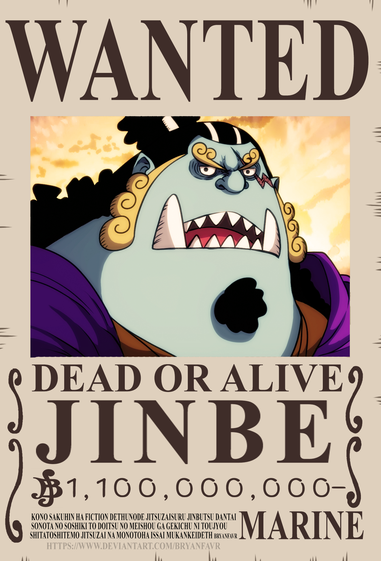 Wanted Dead Or Alive [One Piece 1058]