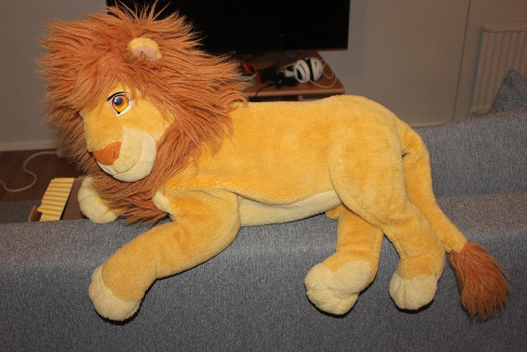 Big Simba plush by Lolde1 on DeviantArt