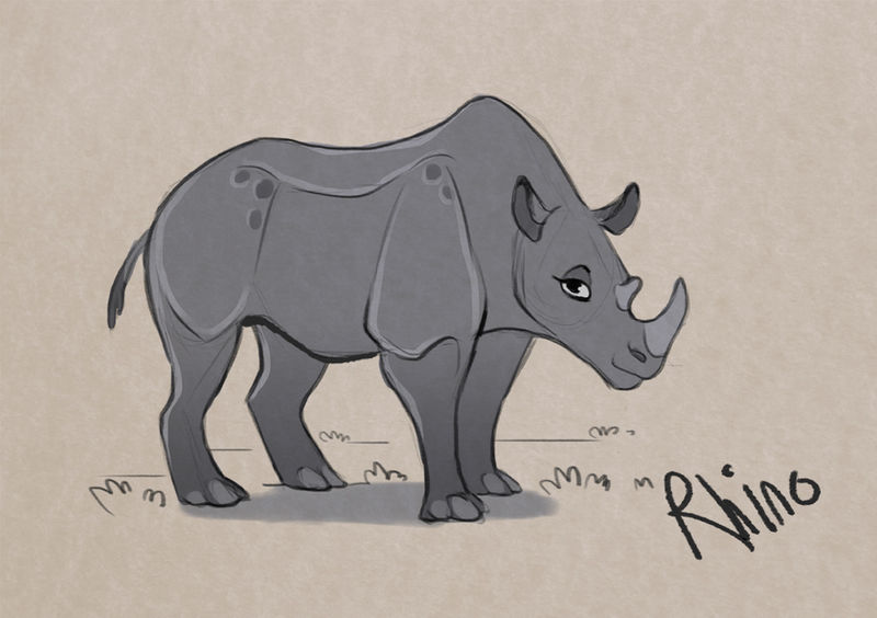 Rhino by Naviira on DeviantArt